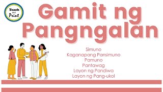 GAMIT NG PANGNGALAN [upl. by Lord]