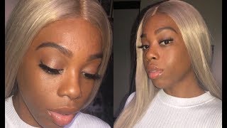 How To Dye A Synthetic Wig Ash Blonde Affordable Amazon Wig [upl. by Adnawak]