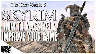 Skyrim Special Edition ▶️10 PLAYSTATION 4 MODS TO MASSIVELY IMPROVE YOUR GAME◀️ [upl. by Topper]