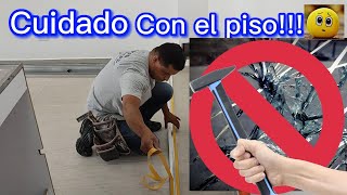 Como Fijar Pared o División Drywall Sin Dañar el Piso [upl. by Marston]