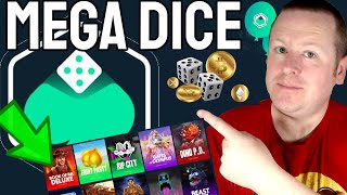 MEGA DICE PLATFORM REVIEW amp GAMEPLAY  DID WE WIN [upl. by Elram614]