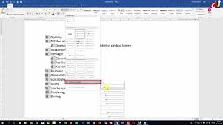 Word 2016 Meerdere niveaus [upl. by Kare]