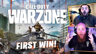 CALL OF DUTY WARZONE INSANE FIRST WIN FIRST LOOK W COURAGEJD CODPartner [upl. by Ammann]