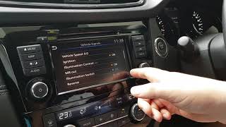 Nissan Connect 4 System Diagnosis Menu [upl. by Sy]