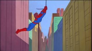 SpiderMan 60s Cartoon Opening Theme HD lyrics caption [upl. by Barber]