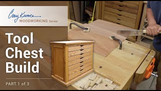 Woodworking  Tool Chest Build 1 of 3 [upl. by Hayilaa689]