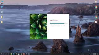 How to install Bing Wallpaper on Windows 10 2021 Guide [upl. by Nadnarb]