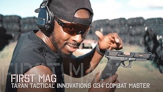 Glock 34 Taran Tactical Innovations Combat Master  First Mag Review [upl. by Lajes]