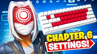 BEST Chapter 6 PC Keyboard amp Mouse Settings Sensitivity  Keybinds In Fortnite [upl. by Mariande]