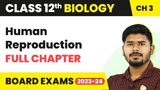 Human Reproduction  Full Chapter  Class 12 Biology Chapter 3  202223 [upl. by Eelyme]