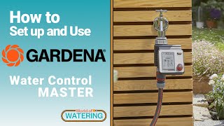 How to set up a Gardena Control Master [upl. by Isdnyl303]