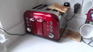 Morphy Richards Accents 4Slice Toaster with built in Super Eject [upl. by Alten488]