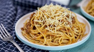 Classic Bolognese Spaghetti Recipe  Yummy PH [upl. by Scales817]