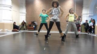 DANCEHALL WORKSHOP A LILLE CHORE BY SHISHA quot CHERINE HOW WE LIVING AND CECILE GETS MY MAN [upl. by Perlis]