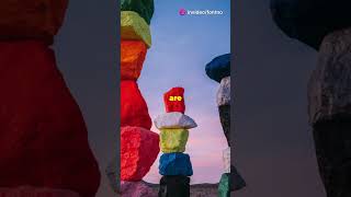 Discover the Magic of Seven Magic Mountains travel explore [upl. by Ursulette970]