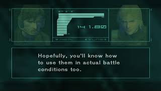 MGS2  Pliskin thinks he is in MGS1 [upl. by Haropizt]