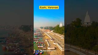 Train Crossing Malviya Bridge on River Ganga  Kashi varanasi ganga train [upl. by Llimaj80]