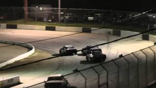 Charger Crash at Greenville Pickens Speedway 8914 [upl. by Trovillion]