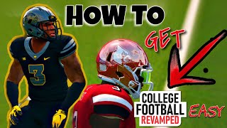 HOW TO GET THE COLLEGE FOOTBALL REVAMPED MOD  NCAA FOOTBALL 21 [upl. by Hurlee851]