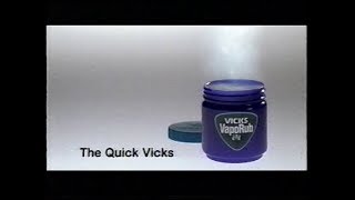 Vicks VapoRub Commercial 2001 [upl. by Nap]