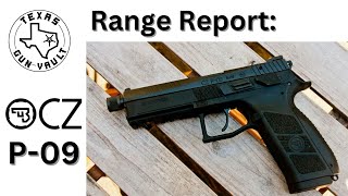 Range Report CZ P09 Tactical [upl. by Allen]