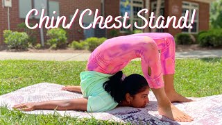 How to do a ChinChest stand Tips  Tricks [upl. by Ierdna]