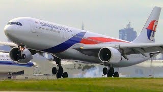 Which Airline Lands The Airbus A330 The BEST  Melbourne Airport Plane Spotting [upl. by Tifanie]