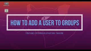 How to add a user to groups in Linux [upl. by Hoxie]