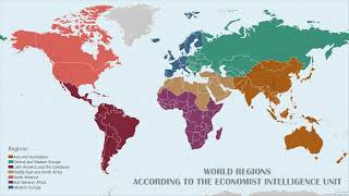 World Map Region Definitions [upl. by Ayotahs787]