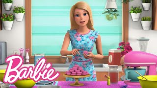 Jak zrobić makaroniki  tutorial  Vlogi Barbie  BarbiePoPolsku [upl. by Noiro]