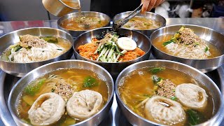 하루 1000그릇 줄서서 먹는 서문시장 국수 맛집 BEST 4 몰아보기  Korean traditional noodles  korean street food [upl. by Tiffanle]