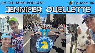 Jennifer Ouellette On The Runs Podcast e116 [upl. by Nwahsor]