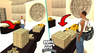 Real Bank in GTA San AndreasBank Robbery [upl. by Leur]