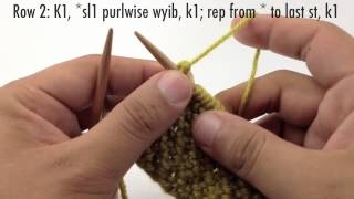 How to Knit the Loop Stitch English Style [upl. by Oneil40]