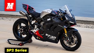 Building the ULTIMATE FULL CARBON Ducati V4 SP2 in 22 Minutes  Full Transformation [upl. by Jacoby]