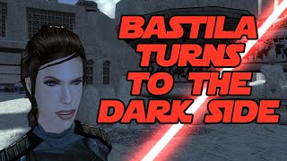 Bastila Turns to the Dark Side  Star Wars KOTOR 1440p [upl. by Ahseim]