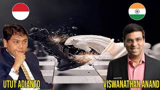 Utut Adianto VS Viswanathan Anand [upl. by Ynwat488]