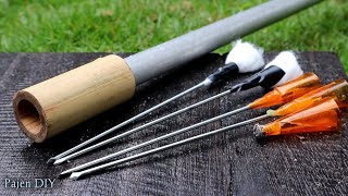 DIY Blowgun Hunting Darts  How To Make Powerful Blowgun Darts [upl. by Sheba]