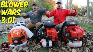 Blower Wars 30 Testing The New STIHL BR800 amp ECHO PB8010 Backpack Blowers [upl. by Gerald]