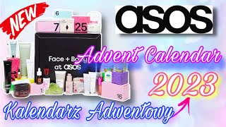 ASOS 2023 Kalendarz Adwentowy CODE 20 OFF  Asos beauty advent calendar 2023 [upl. by Audra]