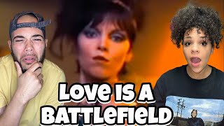 OMG HER MOVES Pat Benatar  Love Is A Battlefield  REACTION [upl. by Nivak]