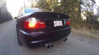 E46 BMW M3 Most Exotic Exhaust Sound Super SprintSG SCZA muffler [upl. by Oates]