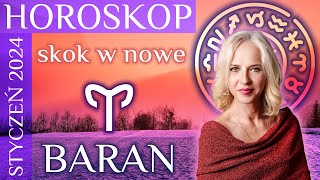 BARAN  horoskop na styczeń 2024 [upl. by Worthy]