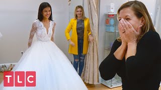 Julianas Gorgeous Wedding Dress  90 Day Fiancé [upl. by Erdnassak]