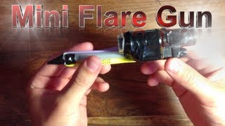 How to Make a Cheap Mini Flare Gun [upl. by Ailaham]