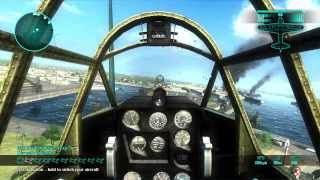 Air Conflicts Pacific Carriers Gameplay PC HD [upl. by Langbehn642]