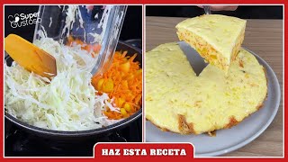 Si tienes repollo y zanahoria haz esta receta [upl. by Ecissej]