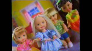 Mattel Kelly Barbie Doll PopUp Playhouse Toy TV Commercial [upl. by Everick]