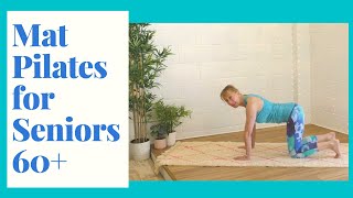 15 Minute Mat Pilates for Seniors to build Strength Confidence and Flexibility [upl. by Dalt165]