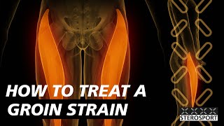 How to Treat Groin Strains  Sterosport [upl. by Yddet18]